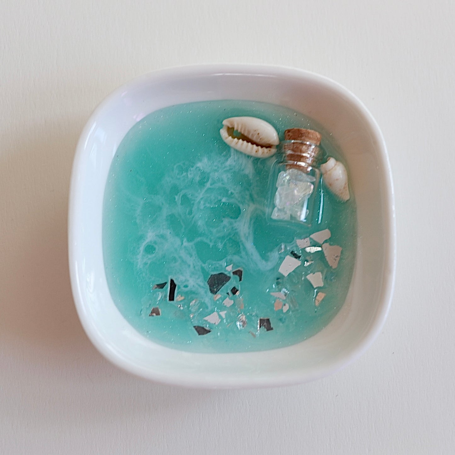 Teal - Ring Trinket Dish