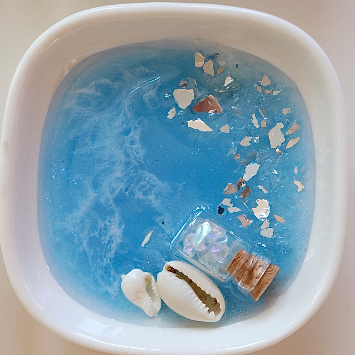 Ring Trinket Dish - Blue