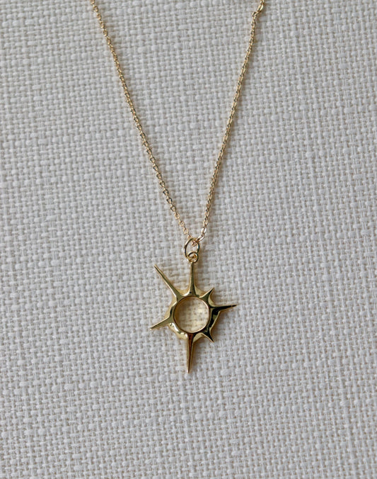 Sunburst necklace