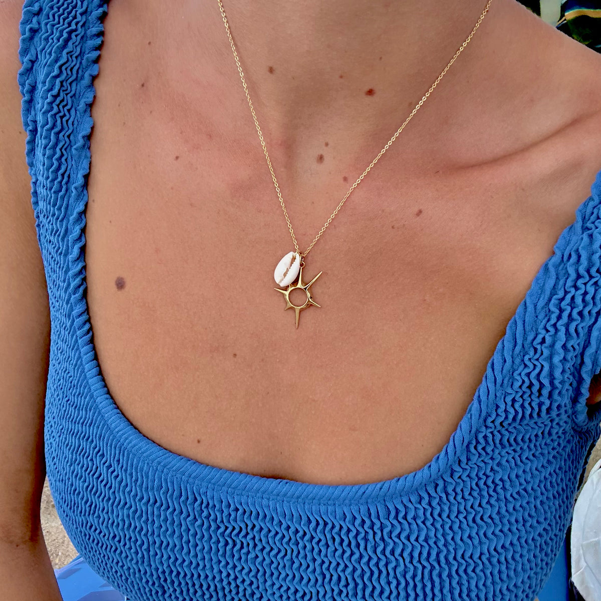 Sunburst necklace