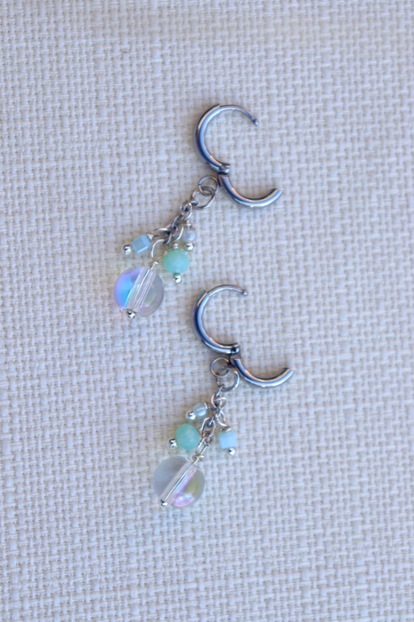 Ocean drop earrings