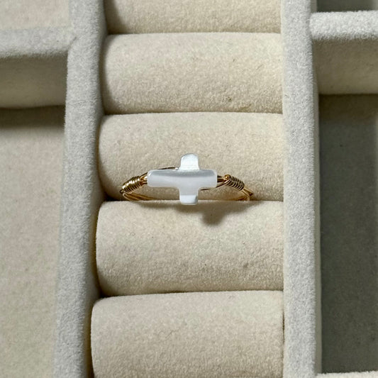 Shell cross ring
