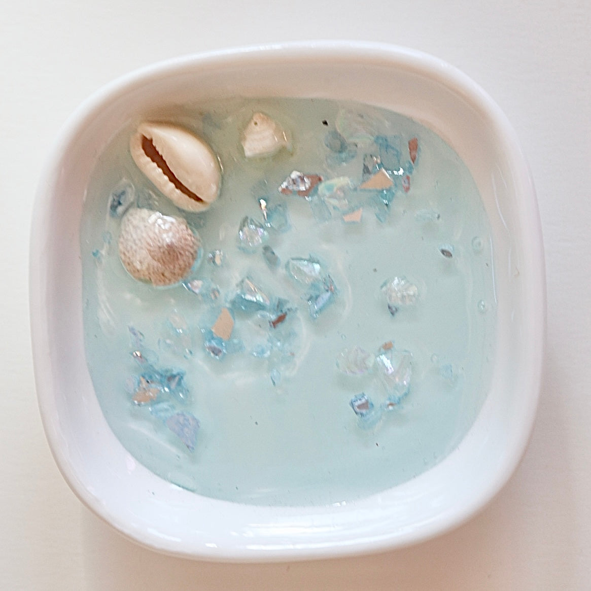 Light Blue - Jewelry Trinket Dish