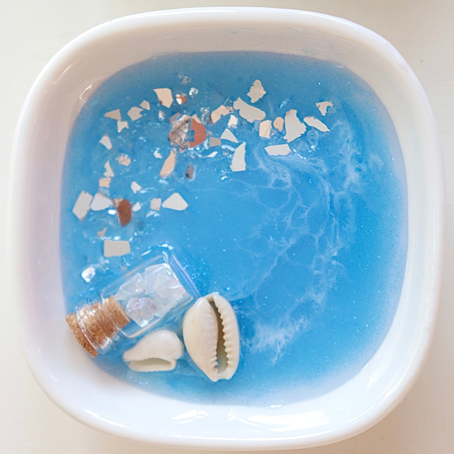 Ring Trinket Dish - Blue